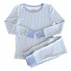Cade Lane Striped Bamboo Pajamas